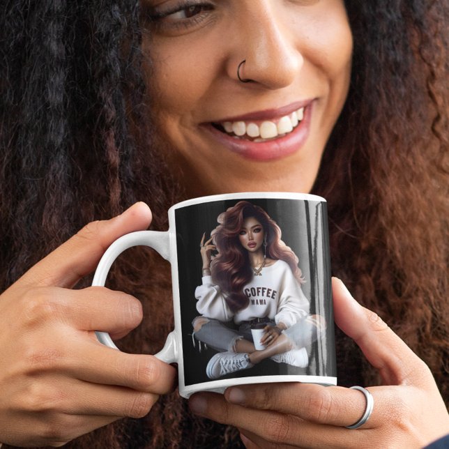 Kaffe-Mamma Jumbo Mugg (Skapare uppladdad)