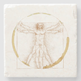 Kaffe Man Stenunderlägg