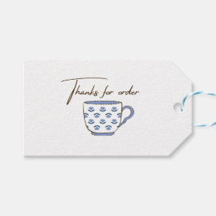 Kaffe-märkre Presentetikett