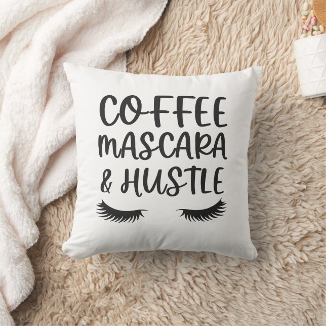 Kaffe Mascara & Flit Kudde (Filt)