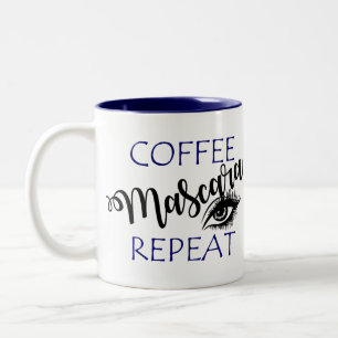 Kaffe Mascara Upprepa Två-Tonad Mugg