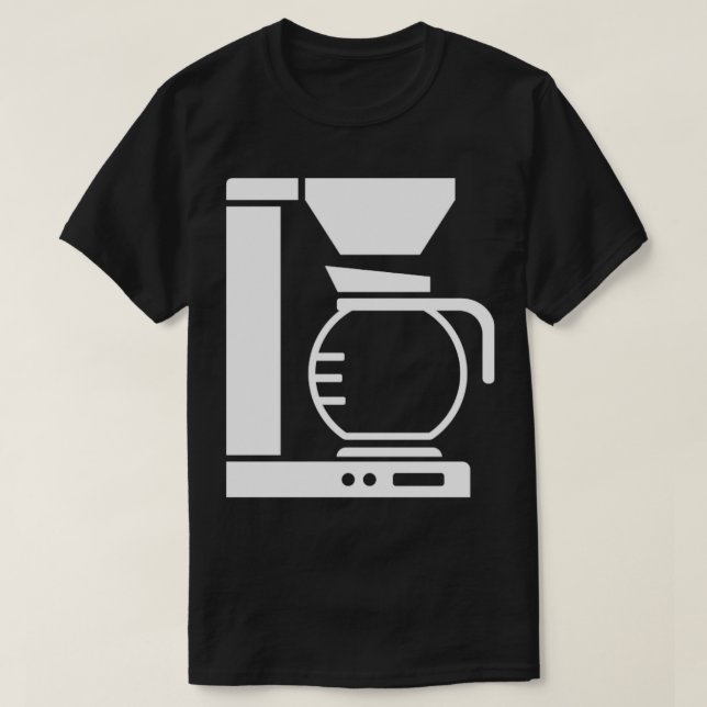 Kaffe maskin t shirt (Design framsida)