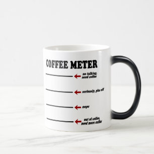 Kaffe mäter (det original- kaffet mäter muggen!) magisk mugg