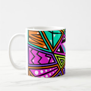 Kaffe med abstrakt kopp