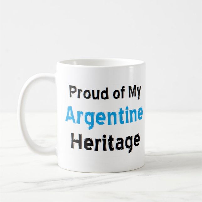 Kaffe med argentinskt arv mugg (Vänster)