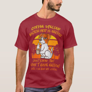 Kaffe med baksida är Eeffoc-funnen Jack T Shirt