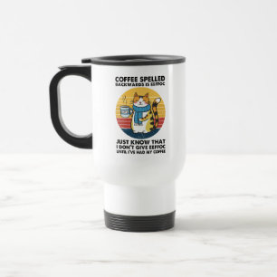 Kaffe med baksida är EEFFOC - lustigt Caffein Resemugg