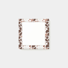Kaffe med Cream Abstrakt Mosaic Notes Post-it Block