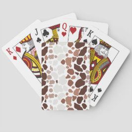 Kaffe med Cream Abstrakt Mosaic-uppspelningskort Casinokort