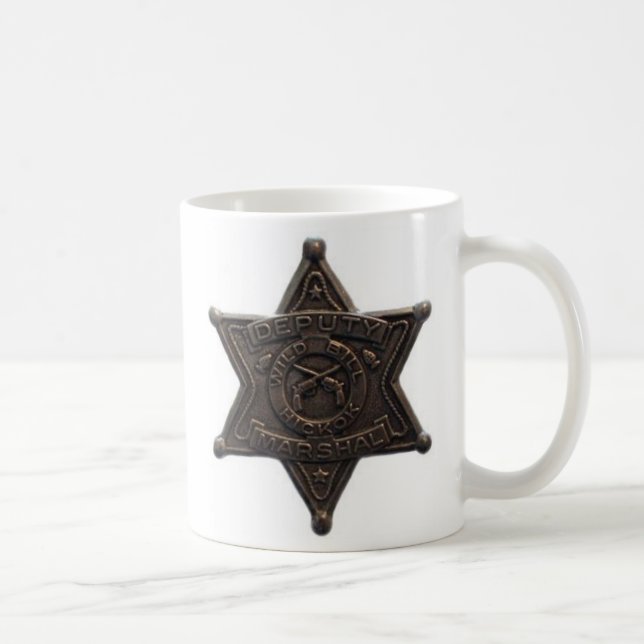 Kaffe med en verklig Lawman Kaffemugg (Höger)