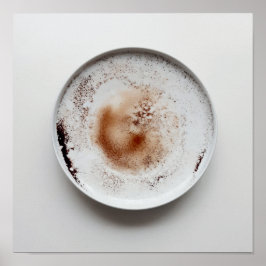 Kaffe med färg struktur abstrakt art 19 poster