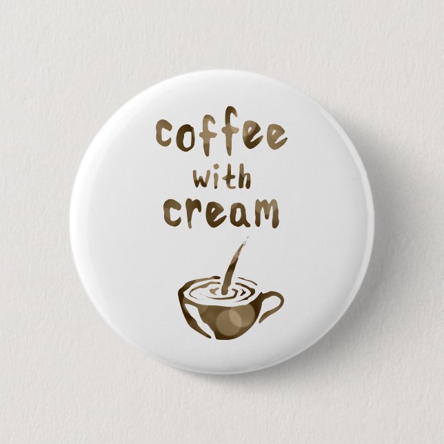 kaffe med grädde knapp (Framsida)