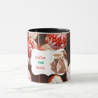 Kaffe med julklapp i Bollar Mugg