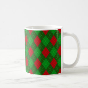 Kaffe med julmönster mugg