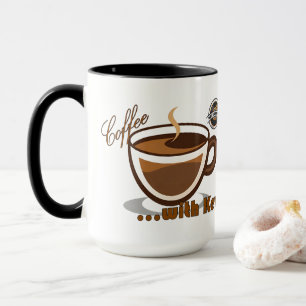 Kaffe med Kevin Logomugg Mugg