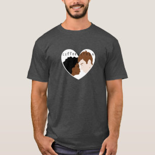 Kaffe med kräm t shirt