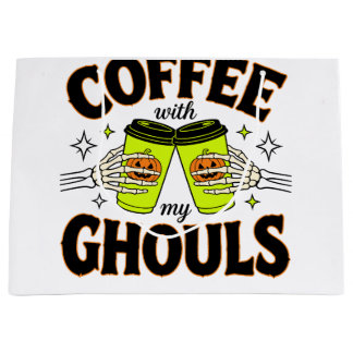 Kaffe med mina spöken Rolig Halloween-present till