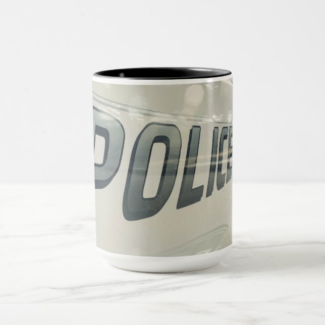 Kaffe med poliskort Mugg (Center)