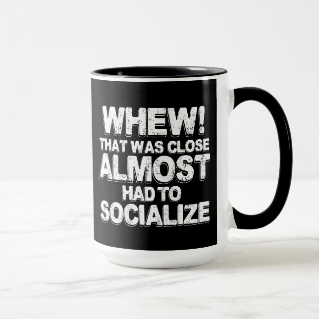 Kaffe med riktar inått mugg (Höger)