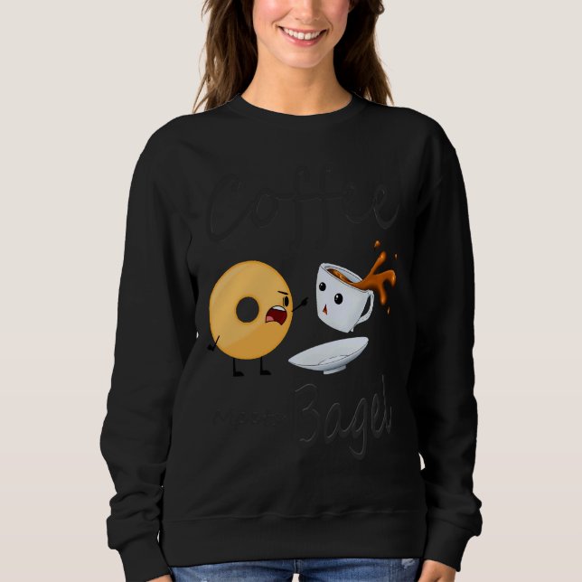 Kaffe Meets Bagel Coffee Peloton Vin T Shirt (Framsida)