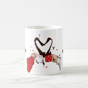 Kaffe Meets Kärlek Kaffemugg