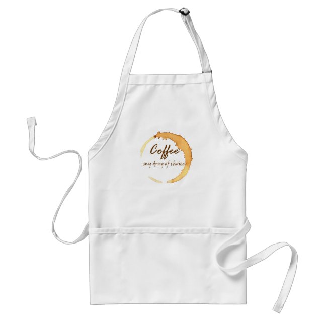 Kaffe - min drog av primat förkläde (Framsidan)
