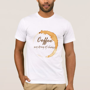 Kaffe - min drog av primat t shirt