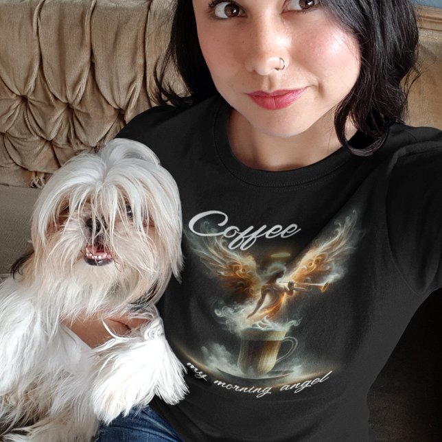 Kaffe.. min morgongel t shirt (Skapare uppladdad)