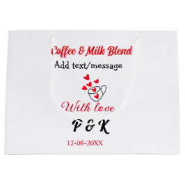 Kaffé & mjölkblandning kärlek kärlek kaffe rött hj