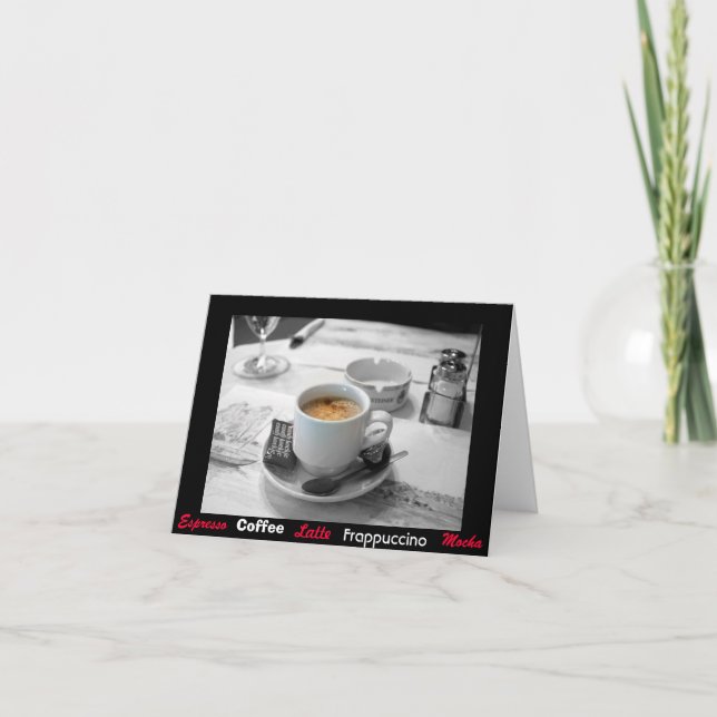 … Kaffe Mmm Kort (Framsida)