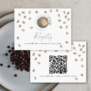 Kaffe-möhippans QR-kod för register Tilläggskort