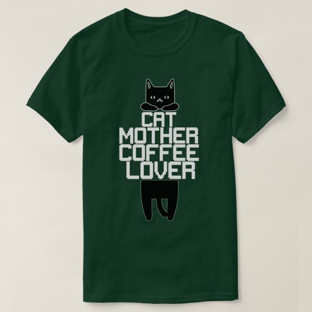 Kaffe Mor Älskare 76 T Shirt (Design framsida)