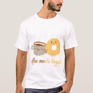kaffe möter bagel t shirt
