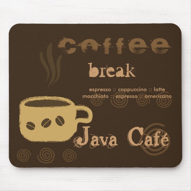 Kaffe Mousepad Musmatta (Framsidan)