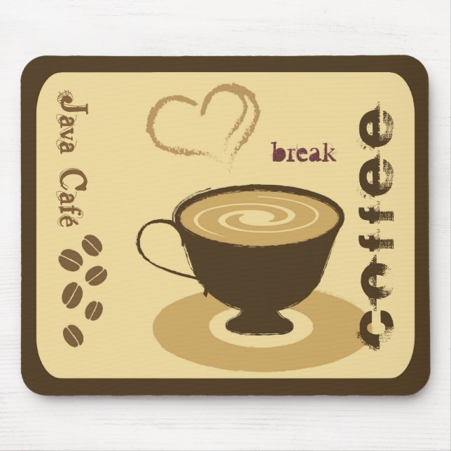 Kaffe Mousepad Musmatta (Framsidan)