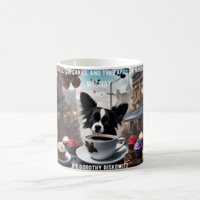 Kaffe, Muffinsar och papillonmördermysteriet Kaffemugg (Center)