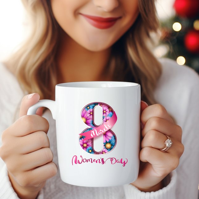 Kaffe Mug för kvinnodagen Två-Tonad Mugg (Skapare uppladdad)