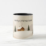 Kaffe Mugg - 11 oz Personlig Gift<br><div class="desc">Utforma din perfekt helgdag-gåva med vår 11oz Classic Coffee Mugg med en charmerande julhusillustration och den festliga texten "God jul Ro". Mugg är fullt anpassade! Du kan enkelt redigera bilden för att lägga till egna foton eller bilder och anpassa texten med ett namn, ett speciellt meddelande eller en annan Julhälsningar....</div>