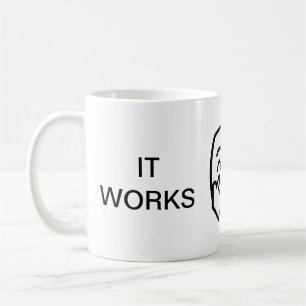 Kaffe Mugg 11oz - IT-FUNKTION PÅ MY MASKIN-design