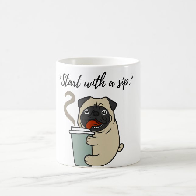 "Kaffe Mugg: Bränna din fantasi" Kaffemugg (Center)