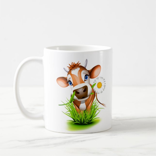 Kaffe Mugg-Cow-kaffe Mugg (Vänster)