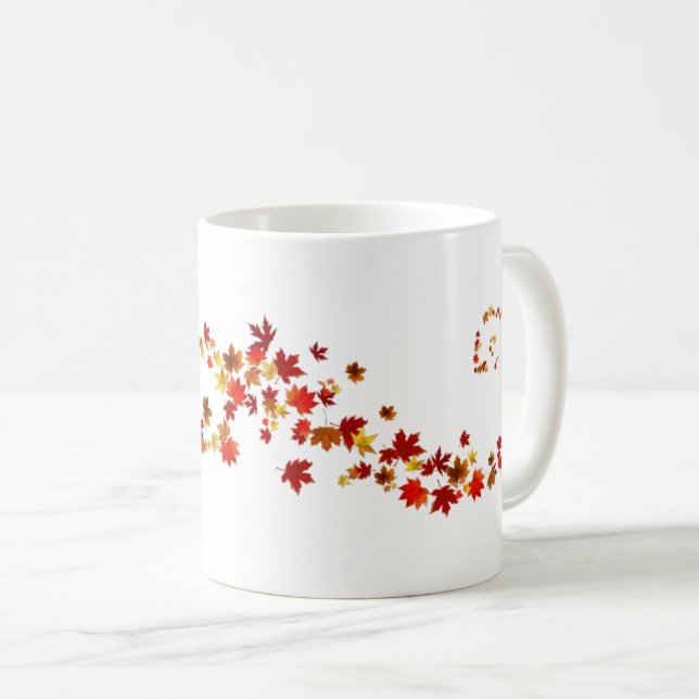 Kaffe Mugg Design 2 - Fallsamling (Framsida höger)