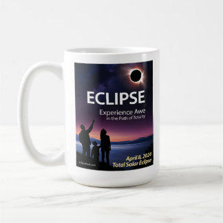 Kaffe Mugg för 8 april 2024, Solar Eclipse