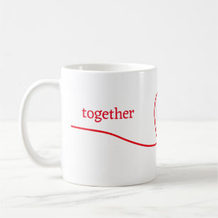 Kaffe Mugg - för alltid tillsammans