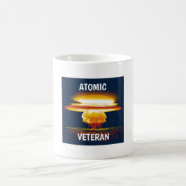 Kaffe Mugg för atomveteran med Mushroom Cloud