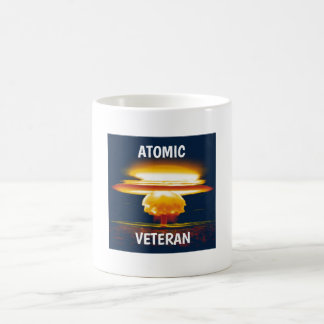 Kaffe Mugg för atomveteran med Mushroom Cloud