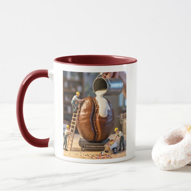 Kaffe Mugg för Daily Joy (Med munk)