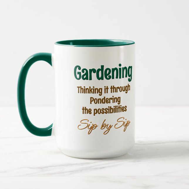 Kaffe Mugg för Gardener (Vänster)