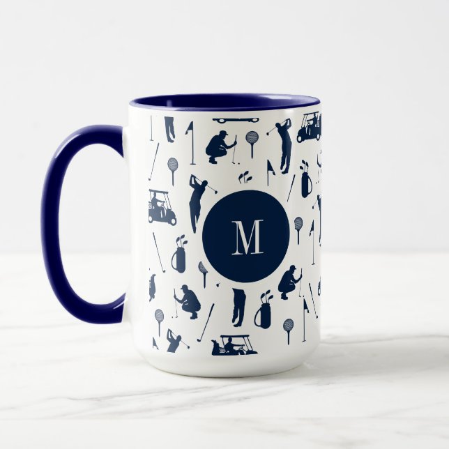 Kaffe mugg för golfer (Vänster)