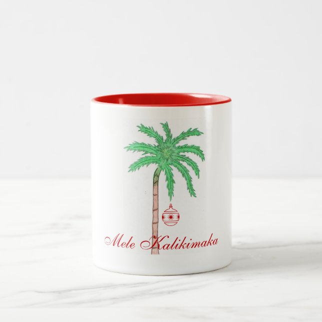 Kaffe Mugg God jul/Mele Kalikimaka (Center)